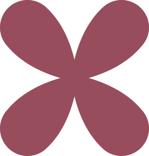 decorazione a forma di fiore